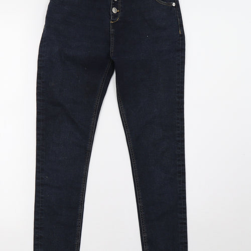 Marks and Spencer Girls Blue  Denim Skinny Jeans Size 11-12 Years