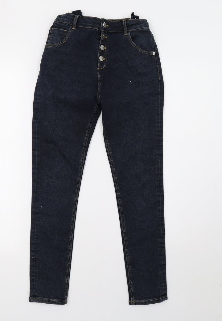 Marks and Spencer Girls Blue Denim Skinny Jeans Size 11-12 Years