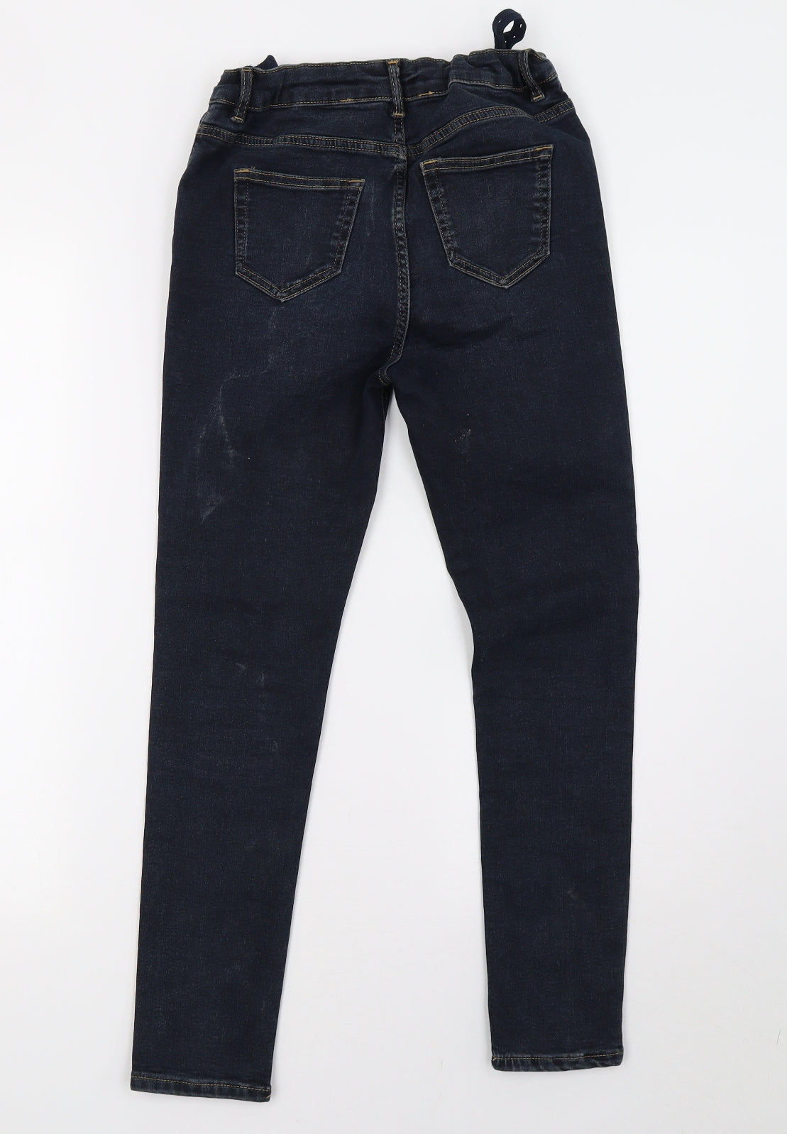 Marks and Spencer Girls Blue  Denim Skinny Jeans Size 11-12 Years
