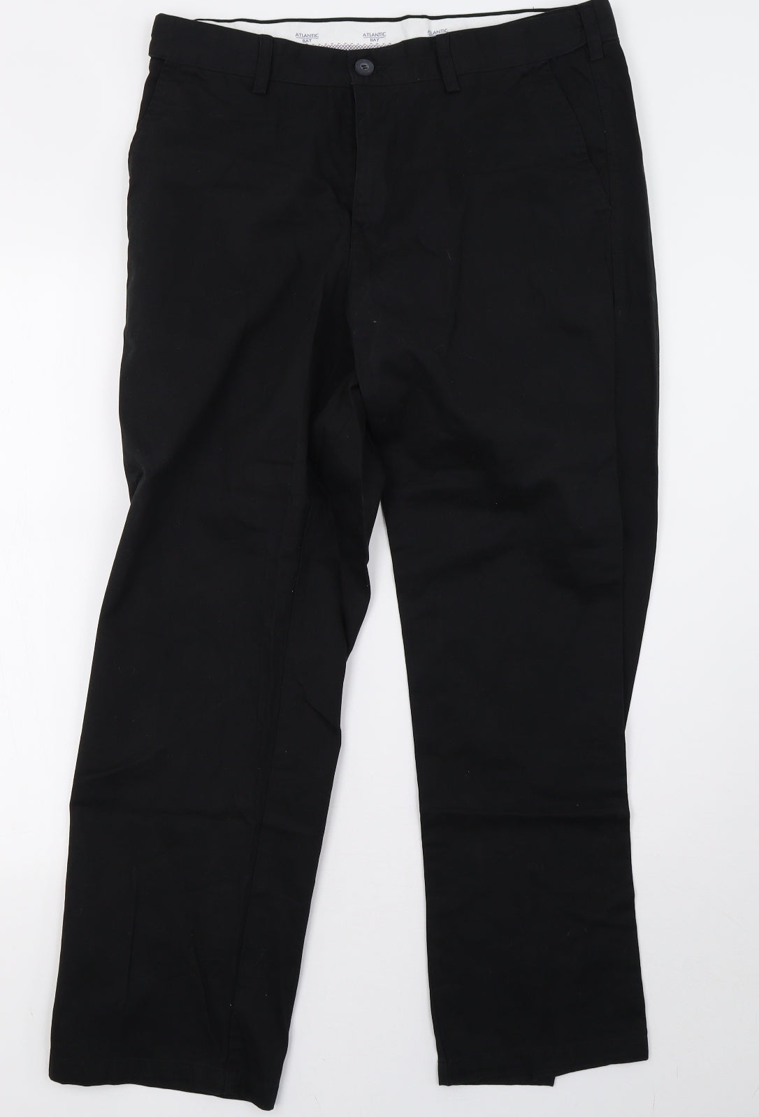 BHS Mens Black   Trousers  Size 34 L29 in