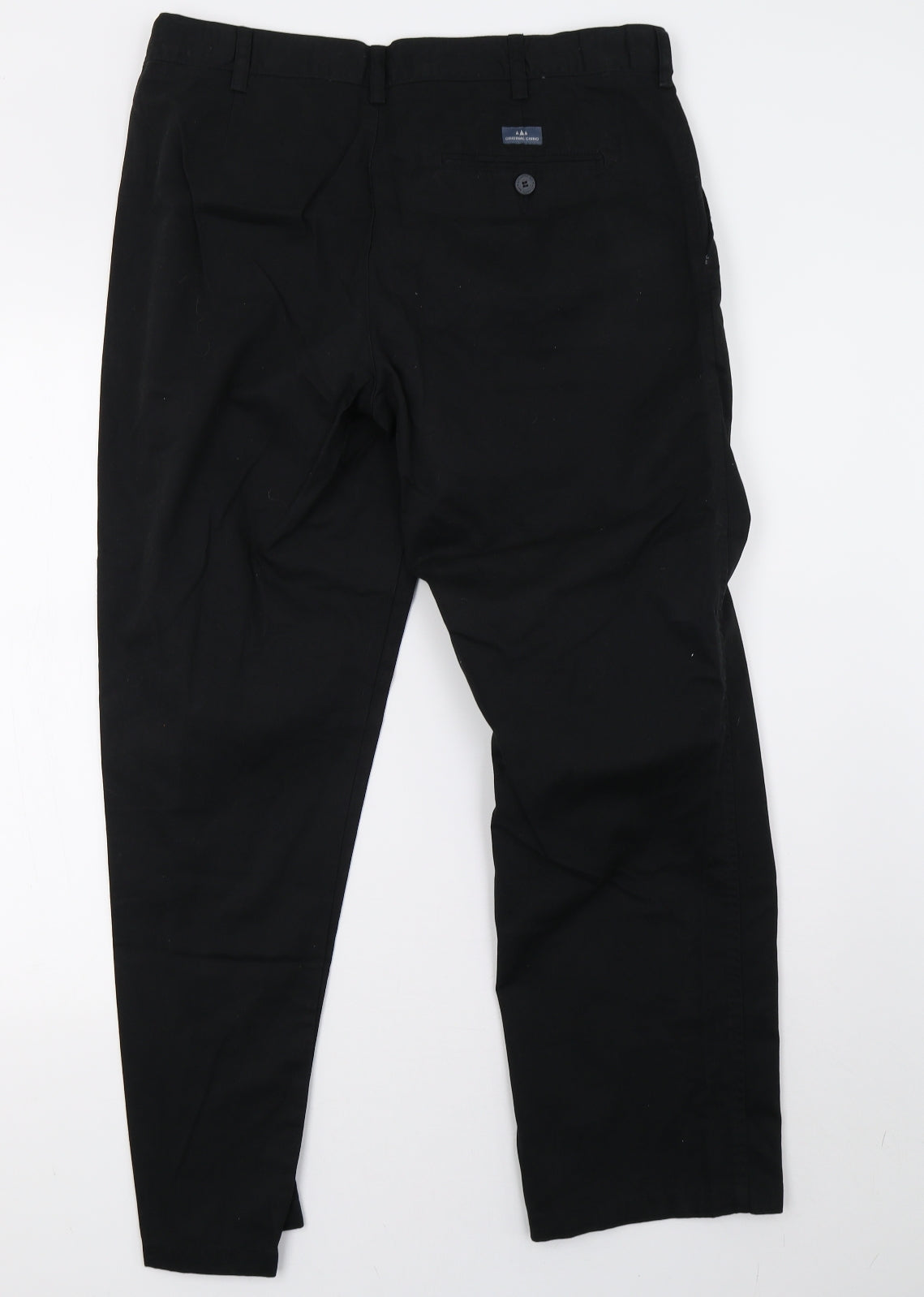BHS Mens Black   Trousers  Size 34 L29 in