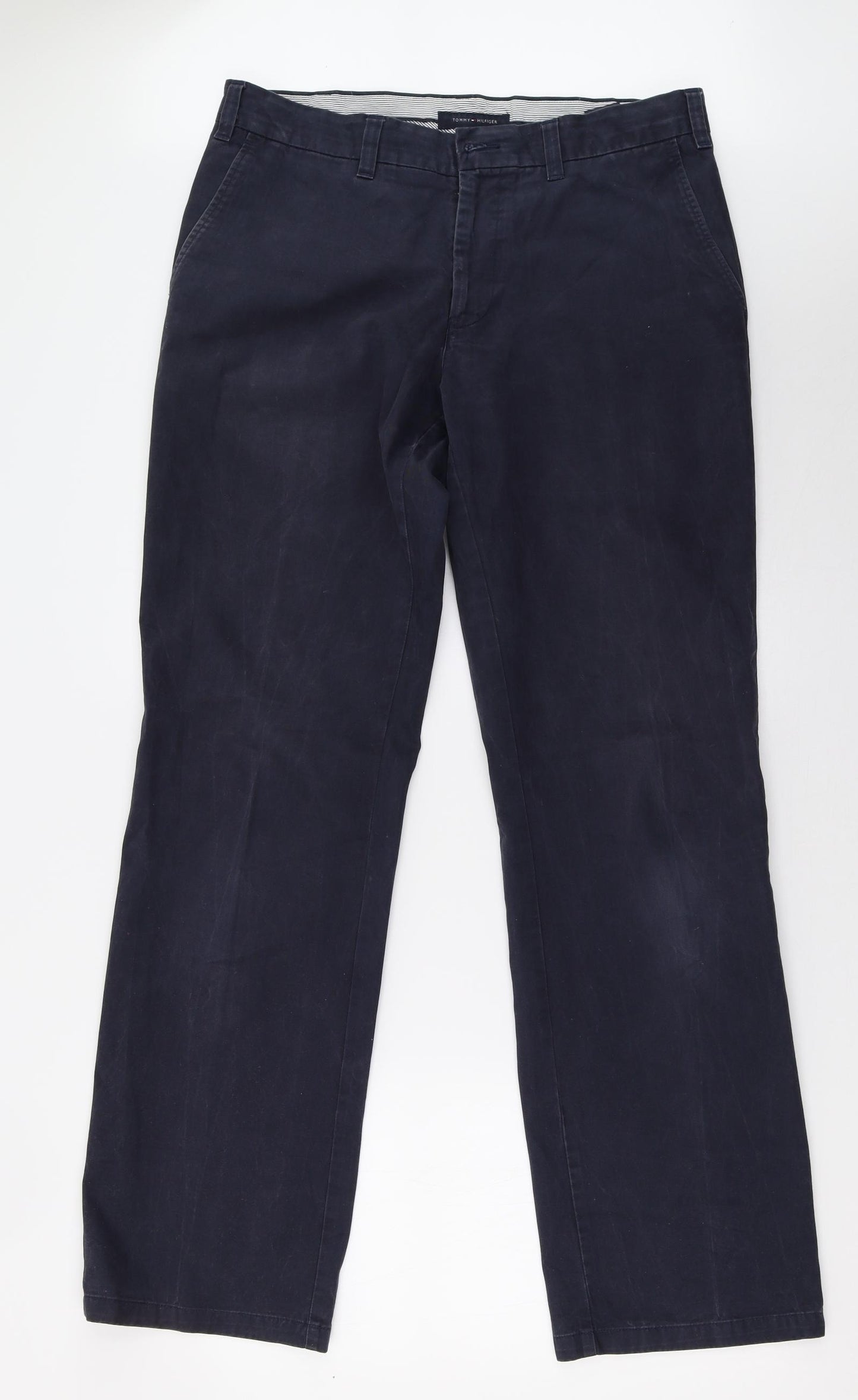 Tommy Hilfiger Mens Blue   Trousers  Size 34 L34 in
