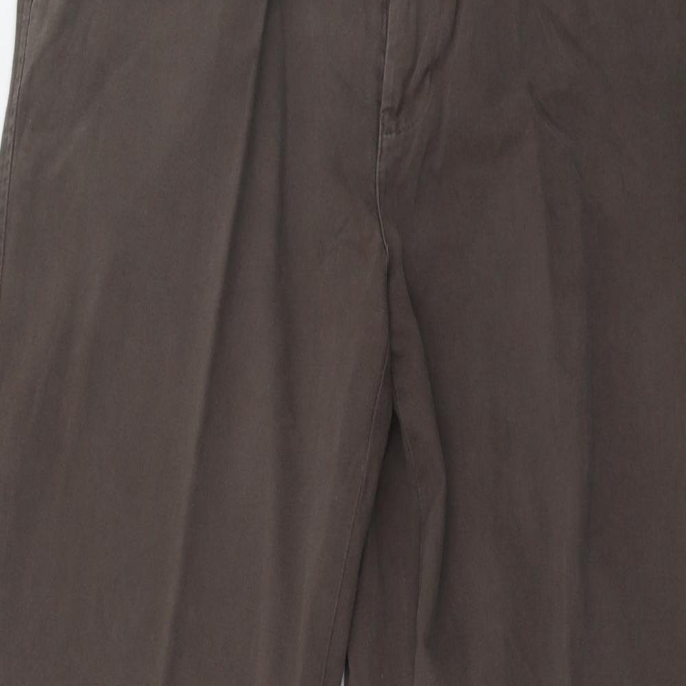 Marks and Spencer Mens Brown   Trousers  Size 34 L33 in