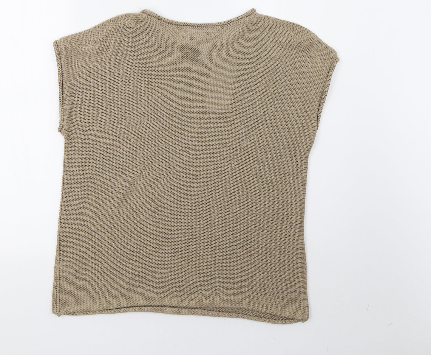 collezione Womens Brown   Basic T-Shirt Size M