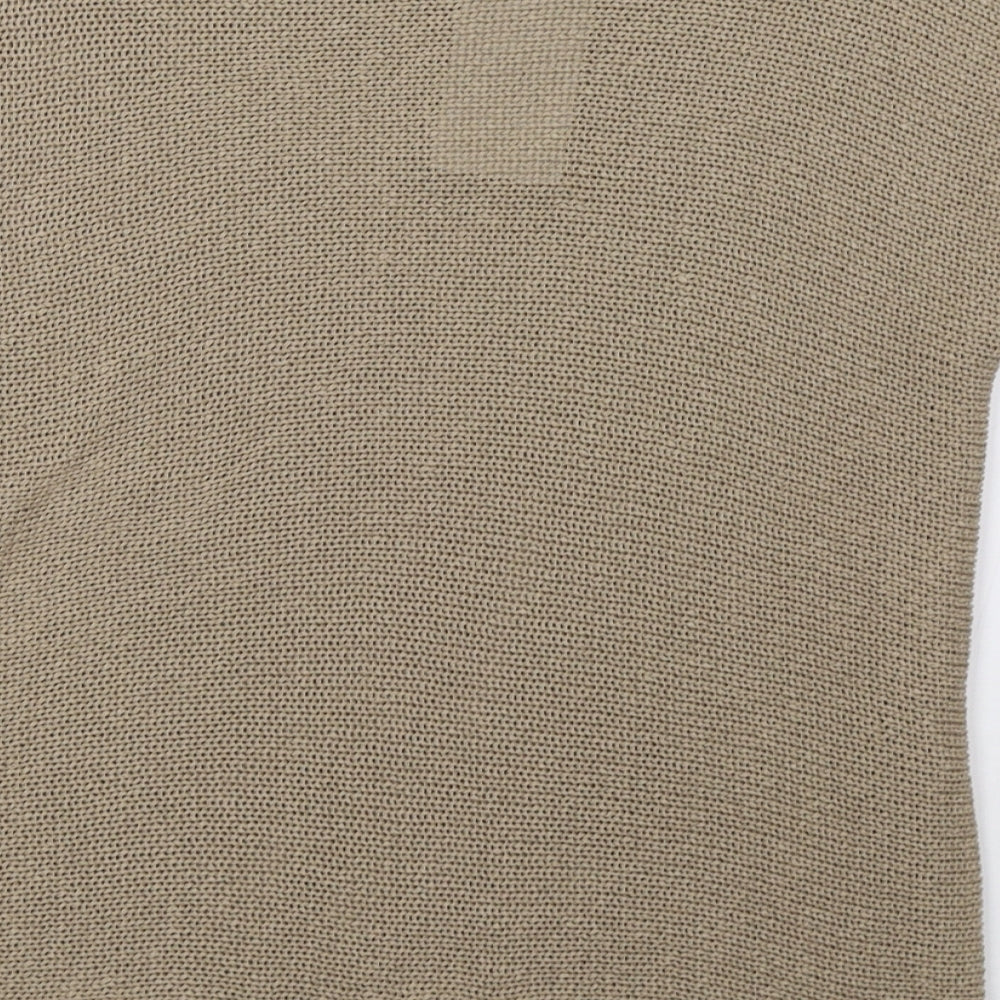 collezione Womens Brown   Basic T-Shirt Size M