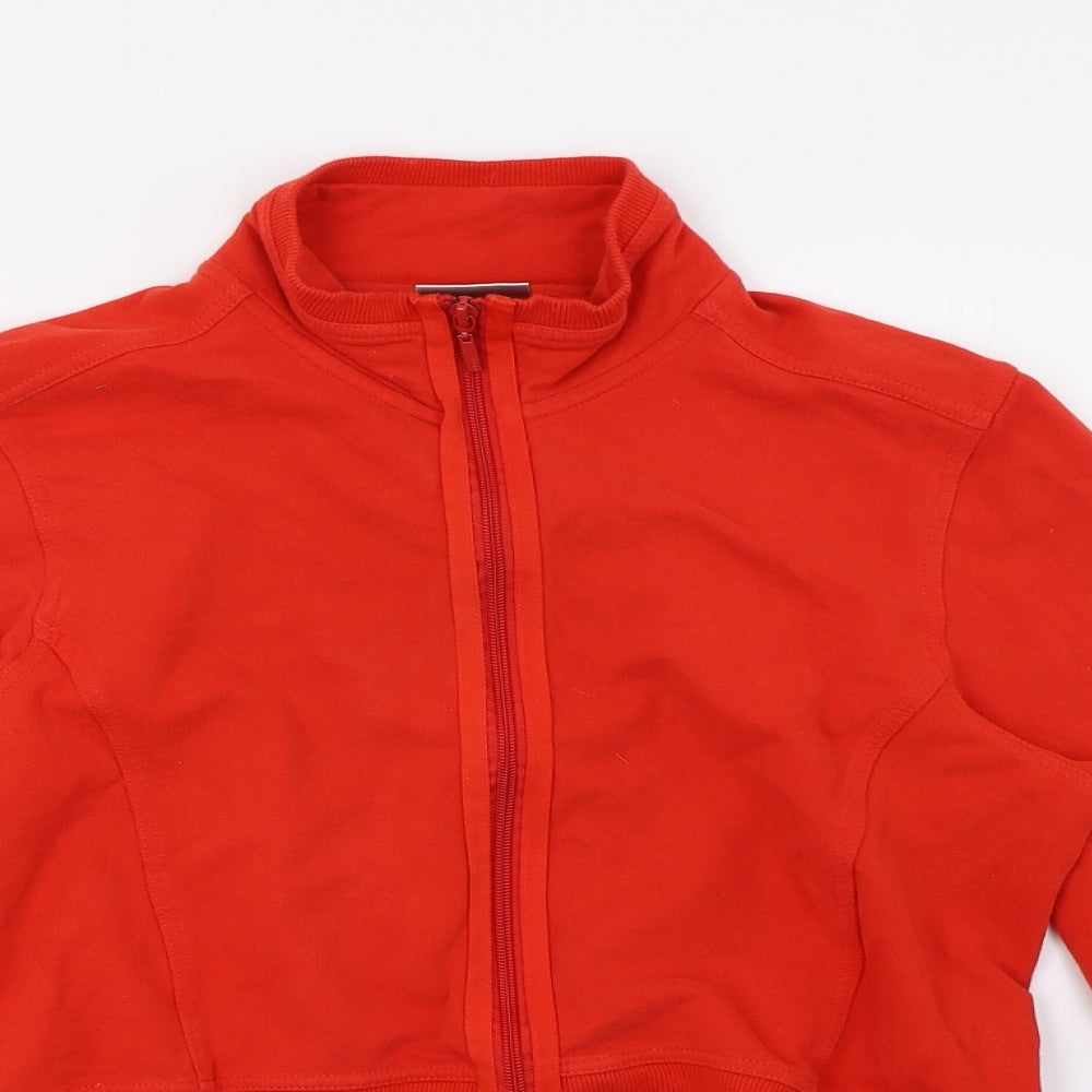 NEXT Womens Red   Full Zip Sweatshirt Size 16