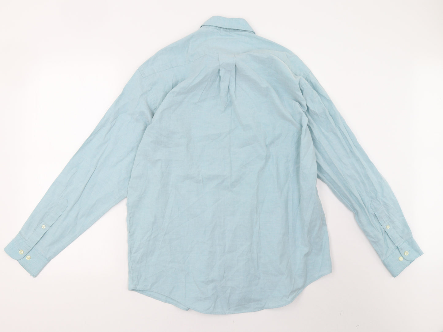 armando Mens Blue    Button-Up Size 15.5