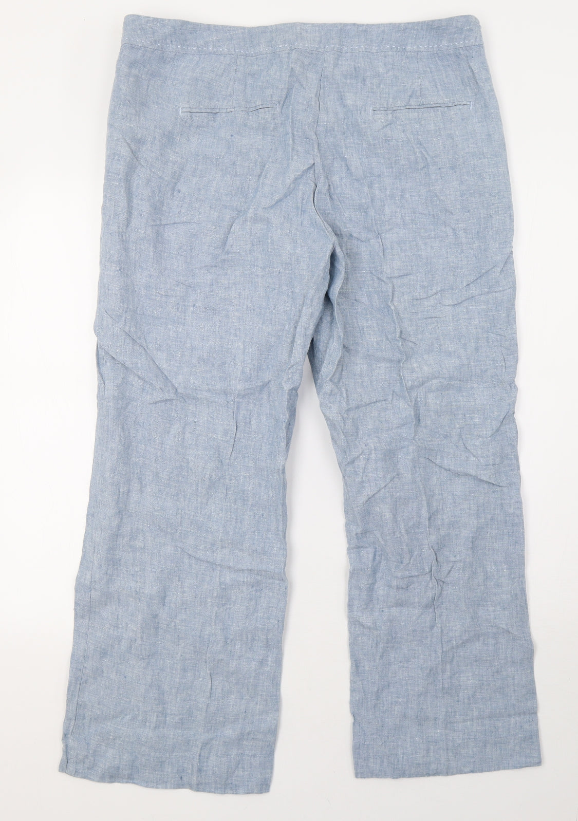 Sainsburys Womens Blue   Trousers  Size 16 L29 in