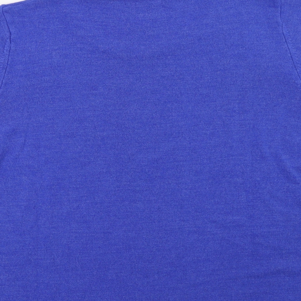 Marks and Spencer Womens Blue  Knit Pullover Sweatshirt Size 22
