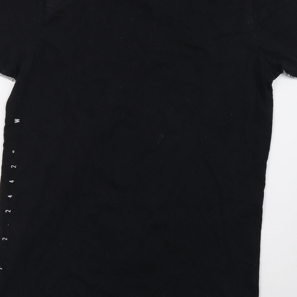 Twisted Soul Mens Grey    T-Shirt Size M