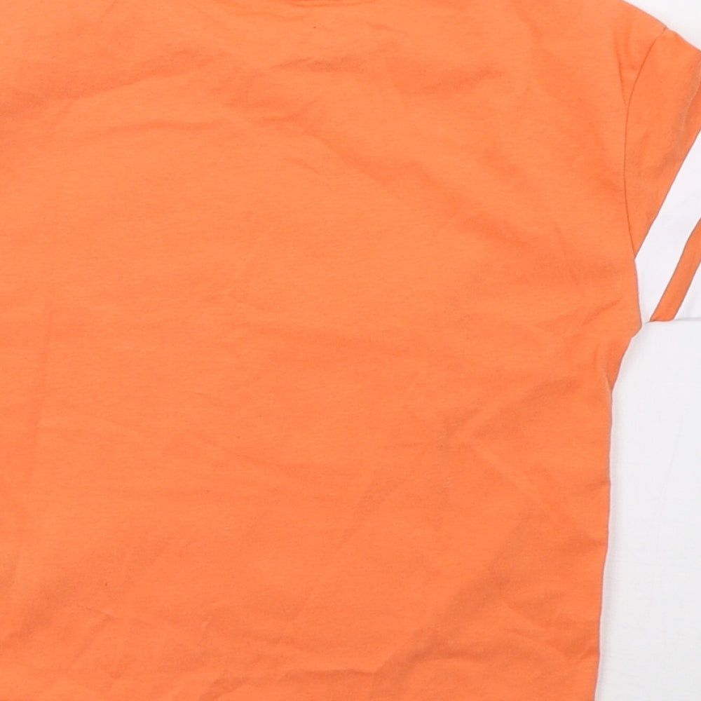 Marks and Spencer Boys Orange   Basic T-Shirt Size 2-3 Years