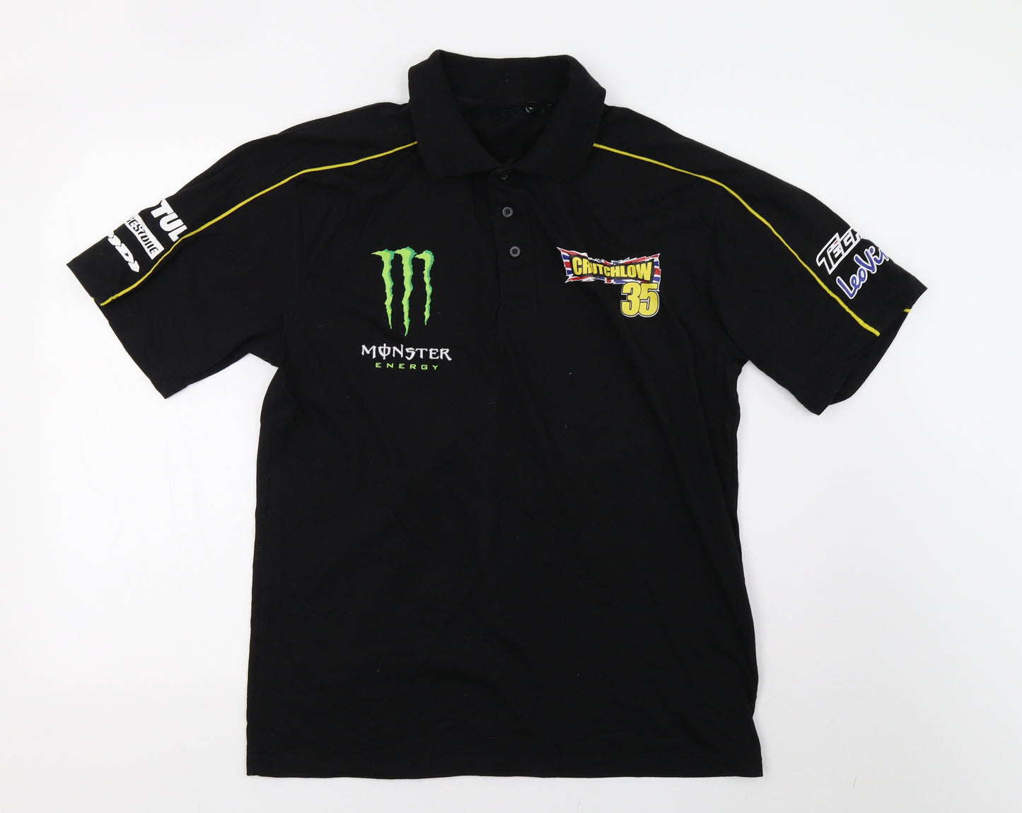 Preworn Mens Black    Polo Size L