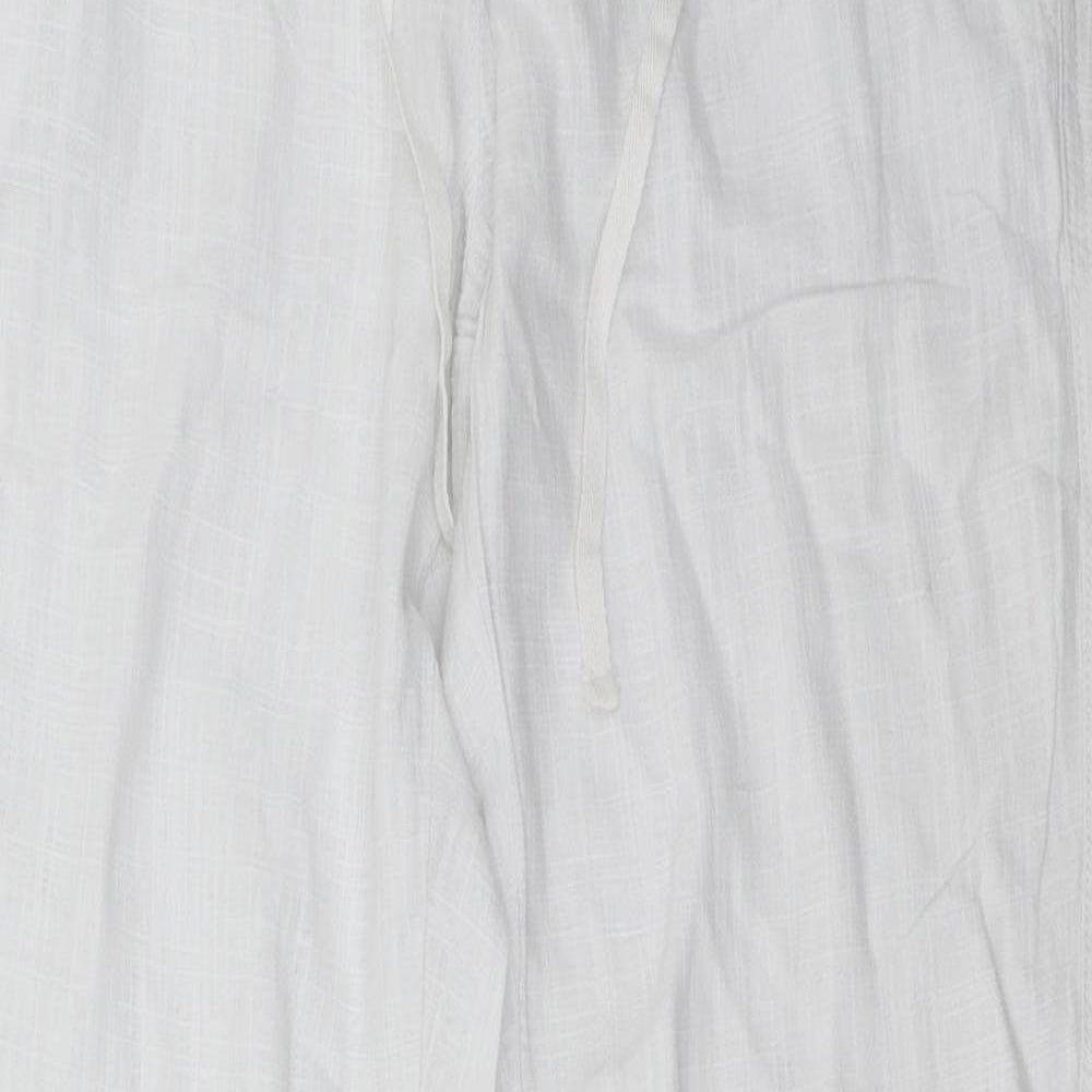 NEXT Womens Grey   Chino Trousers Size 12 L34 in