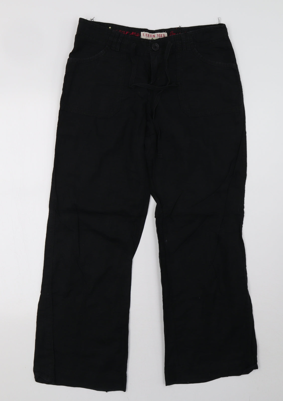 newlook Womens Black   Trousers  Size 10 L28 in