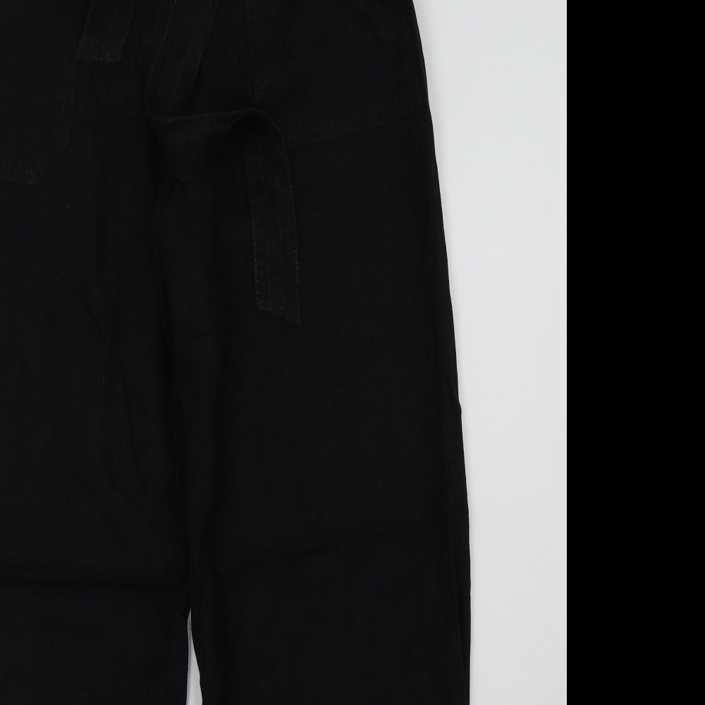 NEXT Womens Black   Trousers  Size 12 L30 in