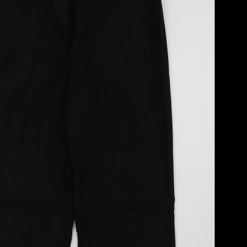 Marks and Spencer Womens Black   Trousers  Size 18 L29 in