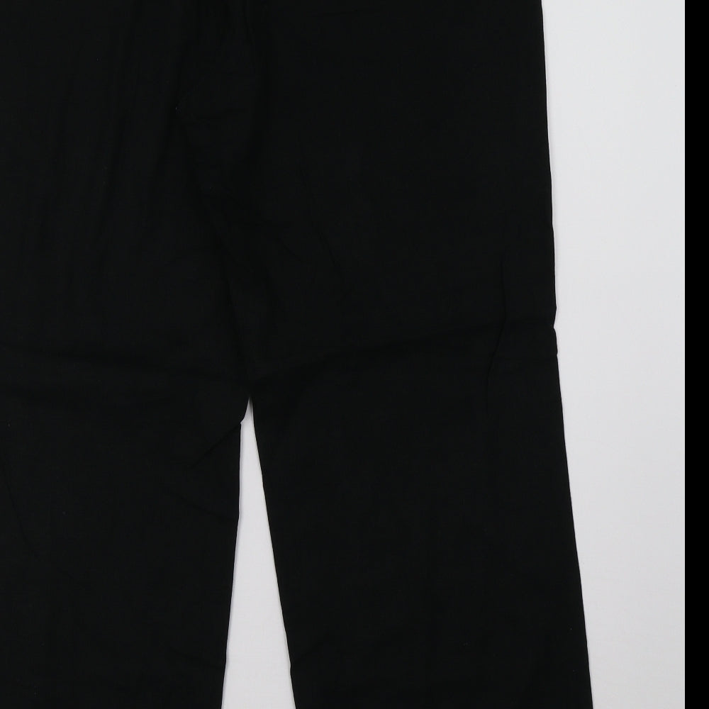 Marks and Spencer Womens Black   Trousers  Size 18 L29 in