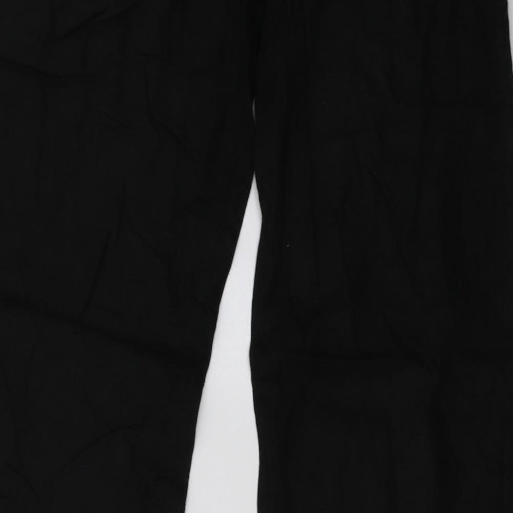 NEXT Womens Black   Trousers  Size 12 L32 in