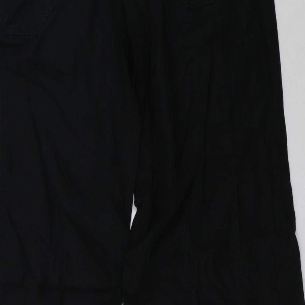 NEXT Womens Black   Trousers  Size 12 L33 in