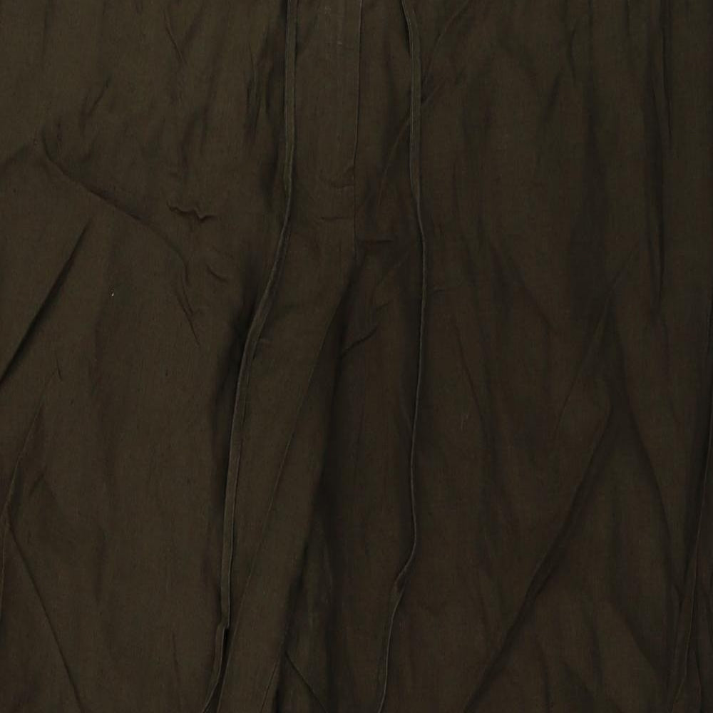 Marks and Spencer Womens Green   Trousers  Size 22 L31 in