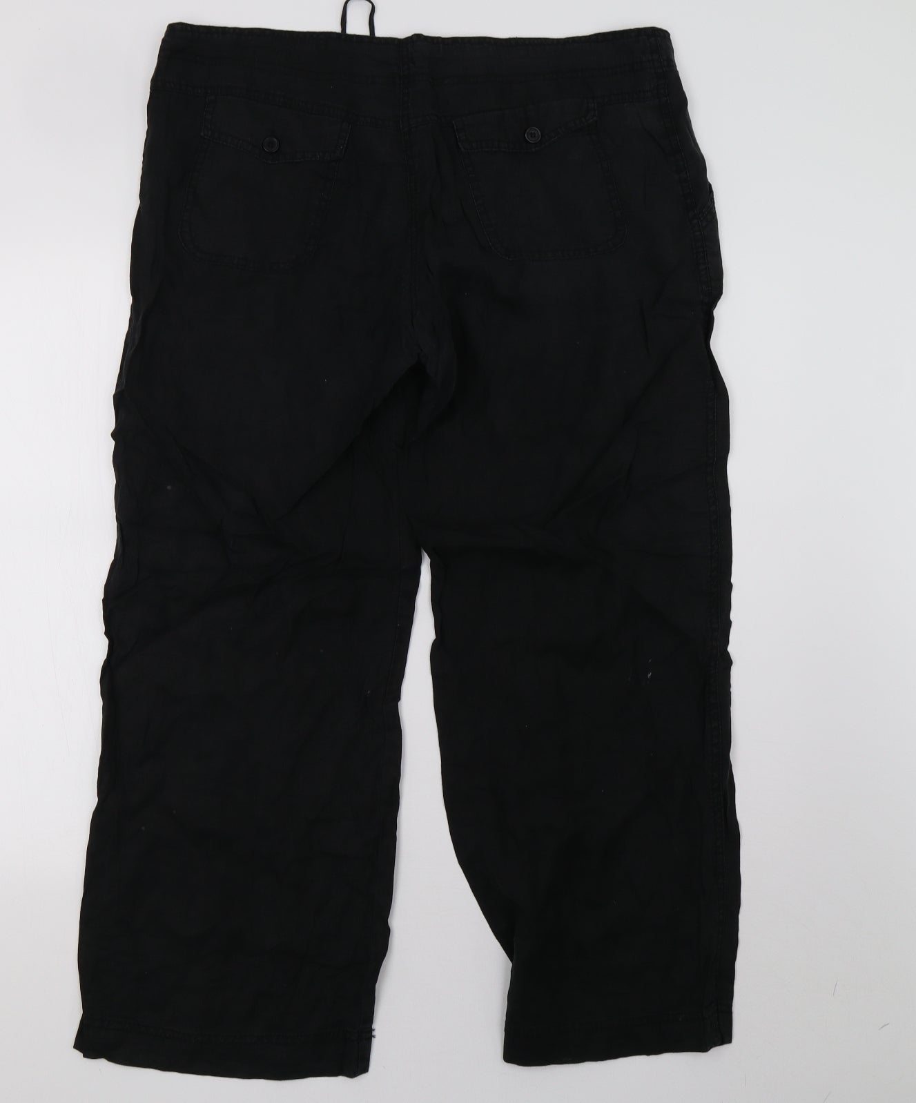Primark Womens Black   Trousers  Size 14 L29 in