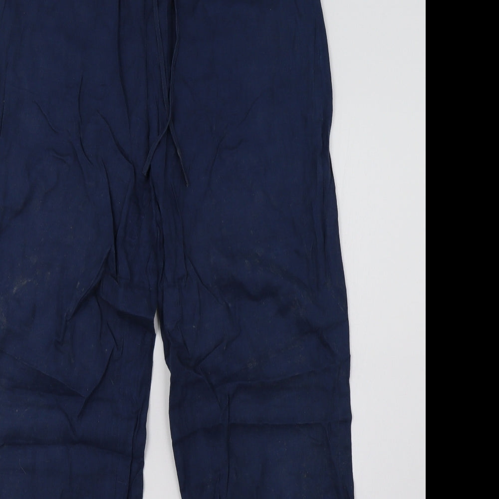 NEXT Womens Blue   Trousers  Size 10 L30 in