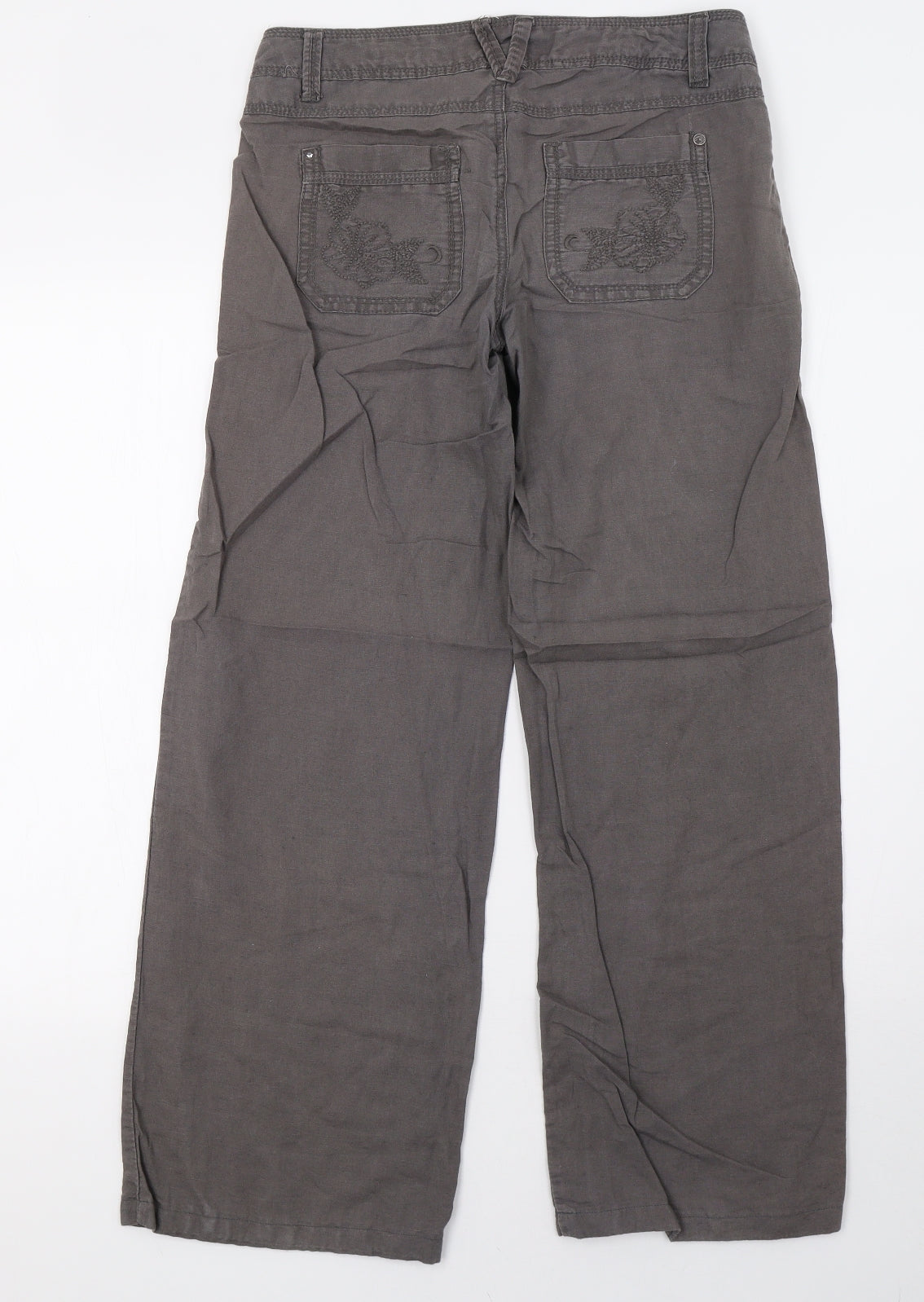 newlook Womens Grey   Trousers  Size 10 L29 in