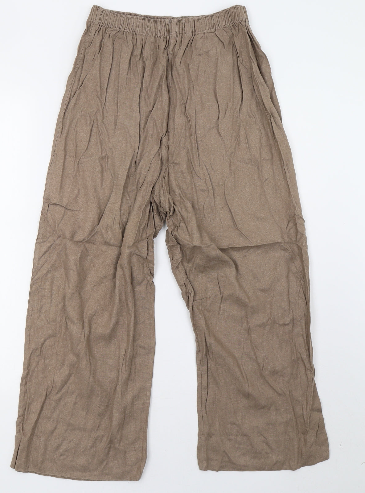Preworn Womens Brown   Trousers  Size 8 L25 in