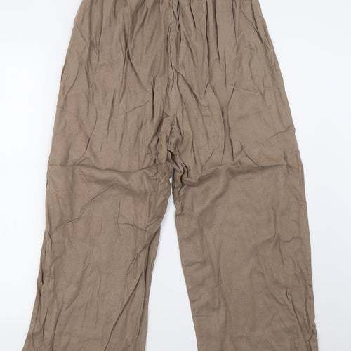 Preworn Womens Brown   Trousers  Size 8 L25 in
