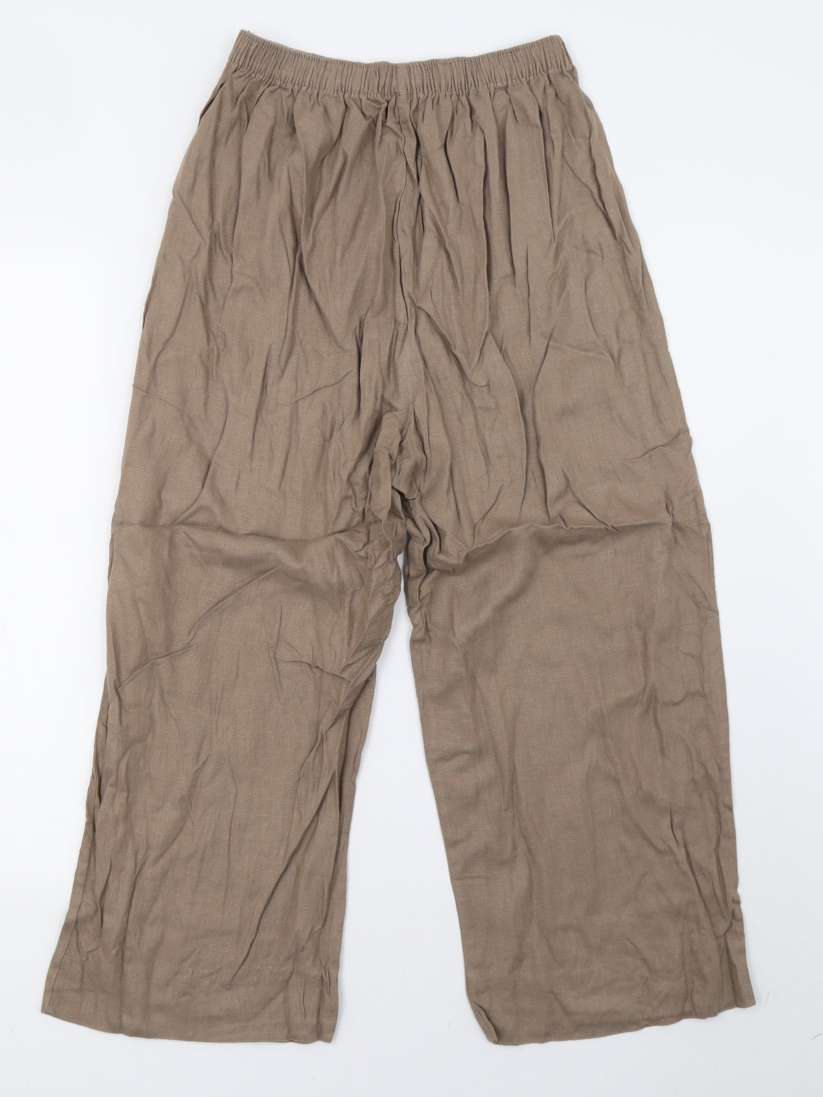 Preworn Womens Brown   Trousers  Size 8 L25 in