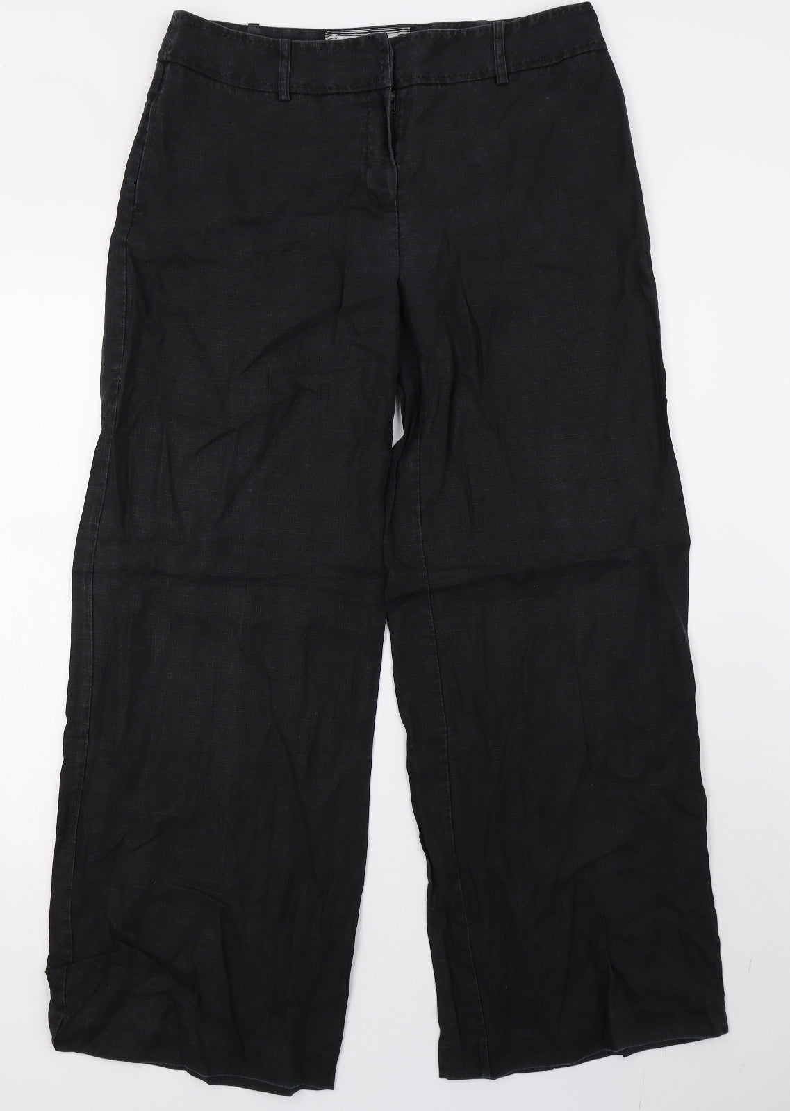 NEXT Womens Black   Trousers  Size 14 L32 in