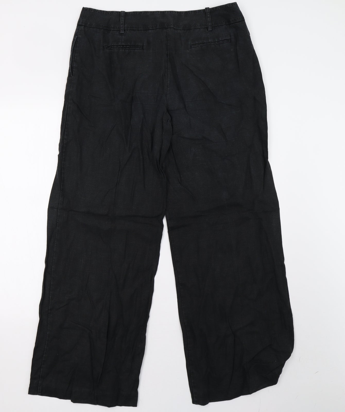 NEXT Womens Black   Trousers  Size 14 L32 in