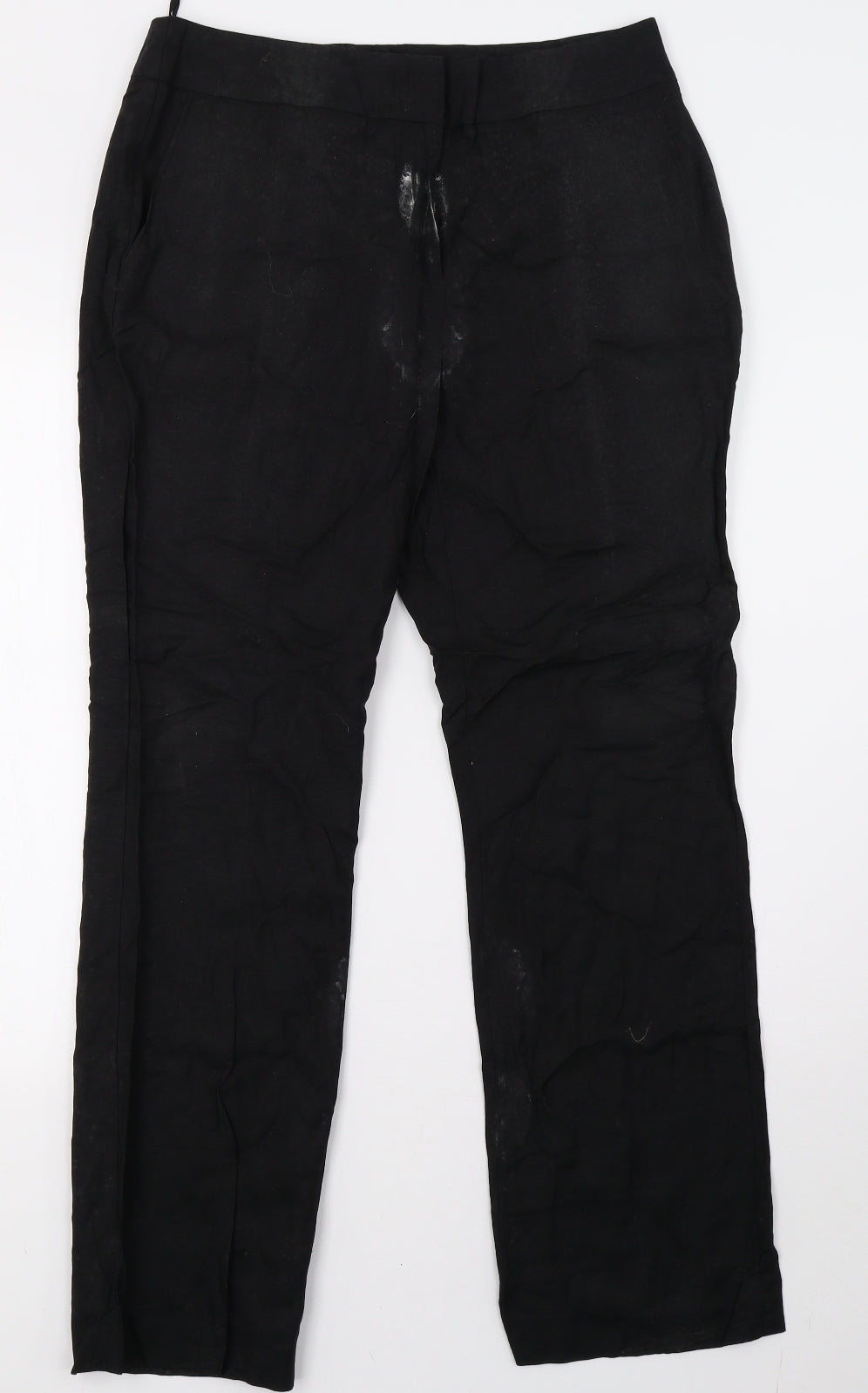 Matalan Womens Black   Trousers  Size 14 L31 in