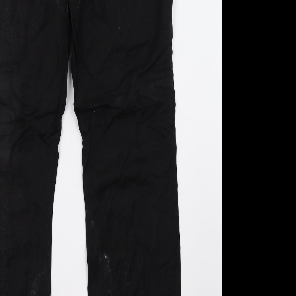 Matalan Womens Black   Trousers  Size 14 L31 in