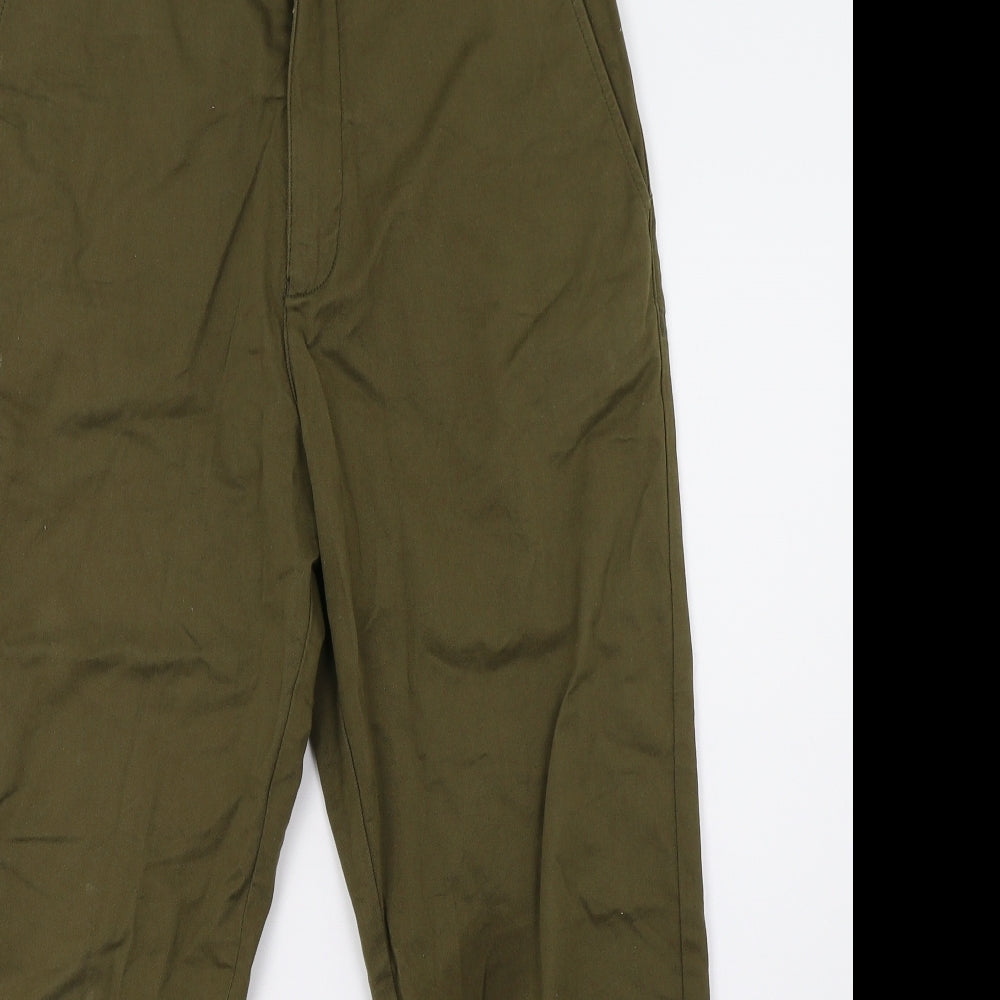 Zara Womens Green   Skinny Jeans Size 10 L27 in