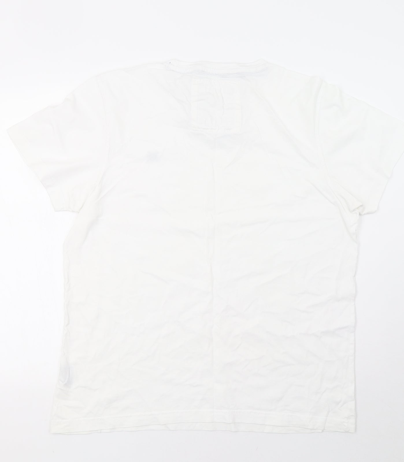 Crew Clothing Mens White    T-Shirt Size XL