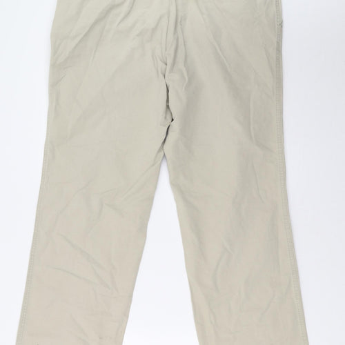 oakman Mens Beige   Trousers  Size 36 L31 in