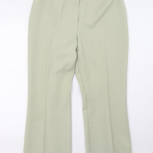 BHS Womens Green   Trousers  Size 14 L28 in