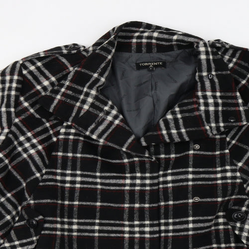 torrente Womens  Check  Jacket Blazer Size 12