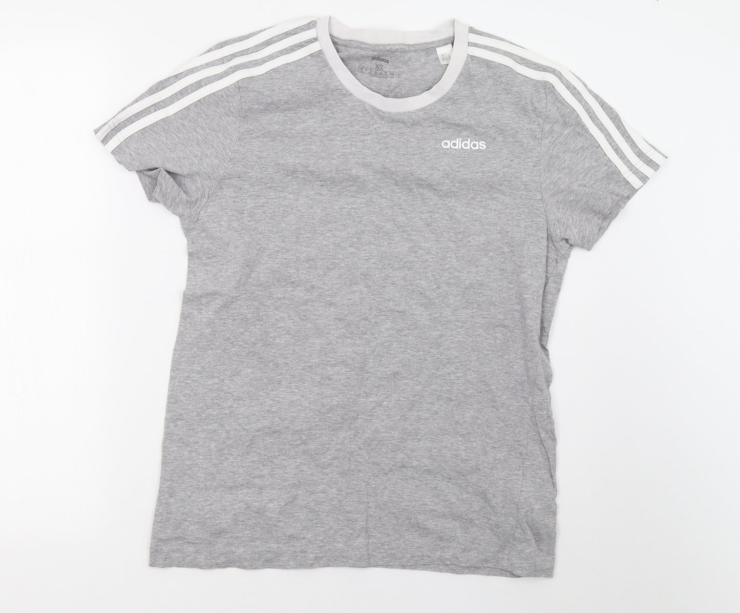 adidas Womens Grey   Basic T-Shirt Size XS