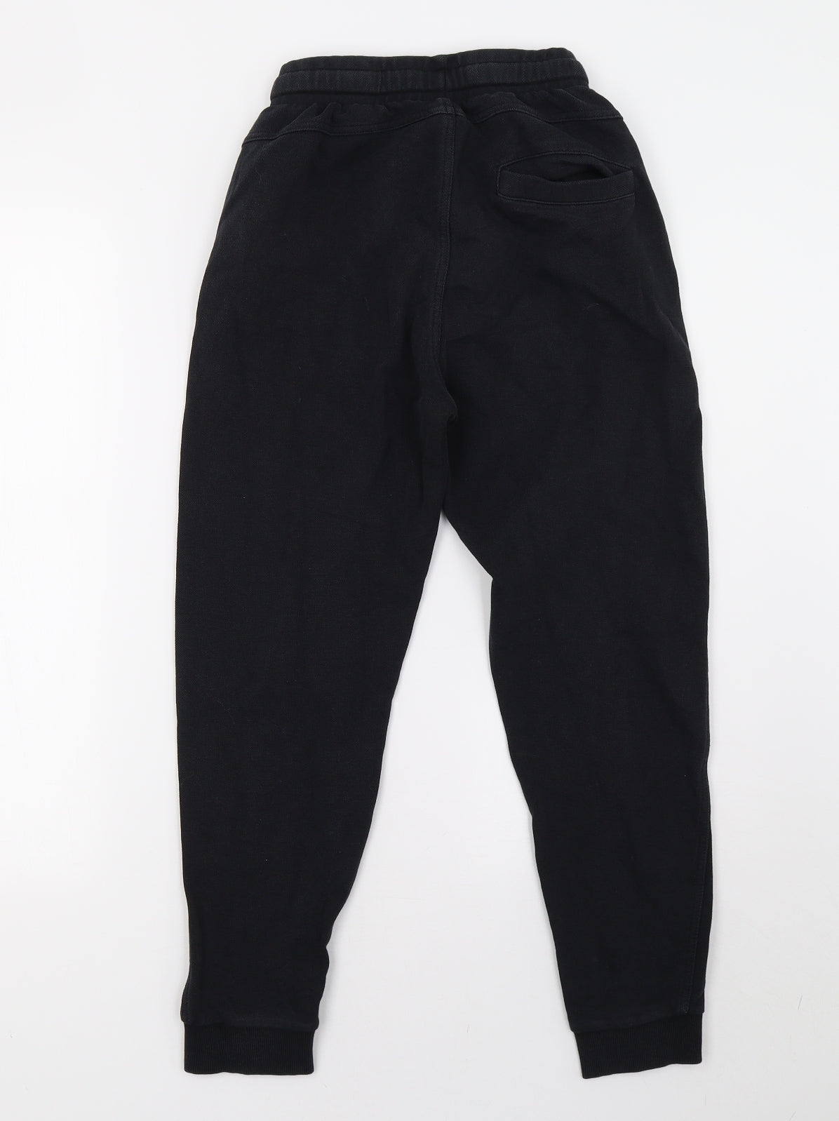 F&F Boys Black   Jogger Trousers Size 13 Years