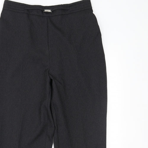 Profile  Womens Black   Trousers  Size 14 L25 in