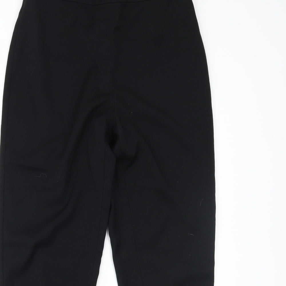 TU Womens Black   Trousers  Size 14 L27 in