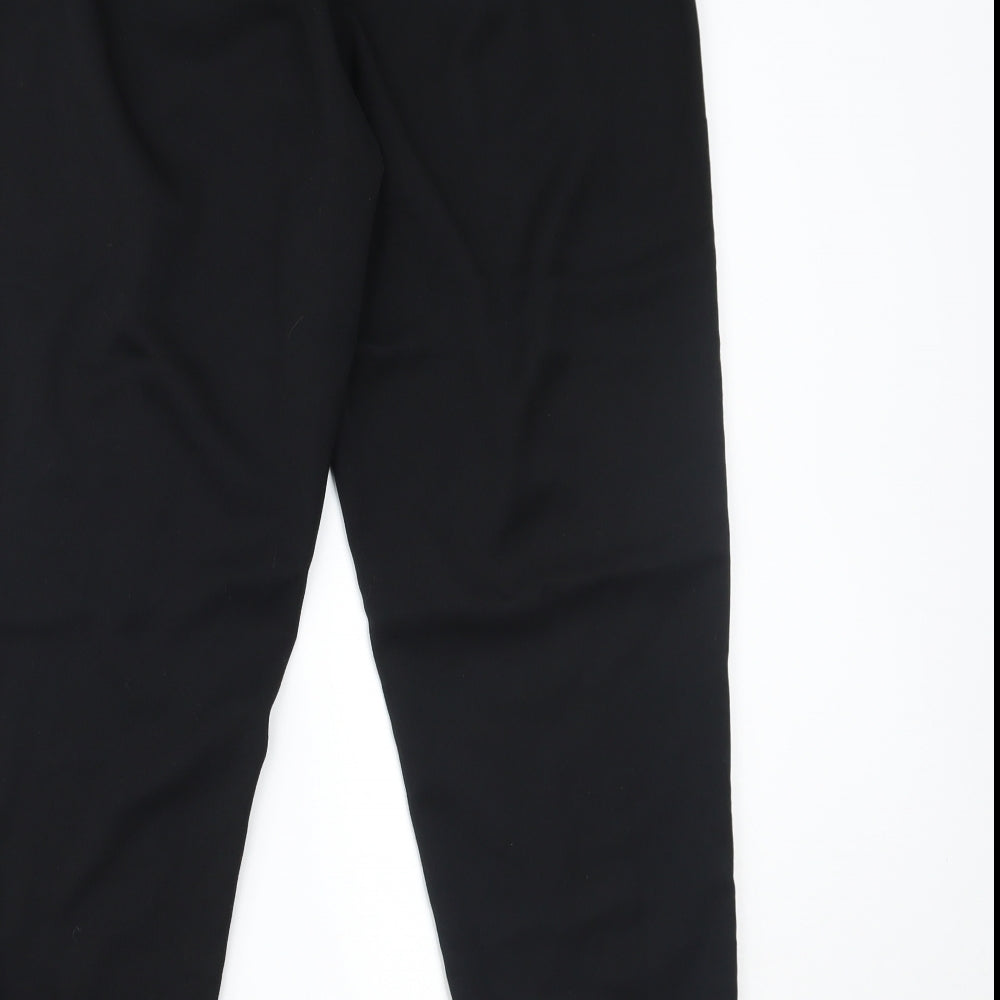 TU Womens Black   Trousers  Size 14 L27 in