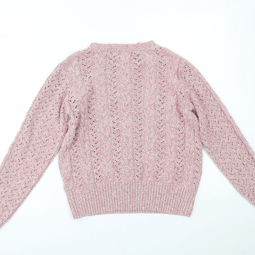 Papaya Womens Pink   Pullover Jumper Size M