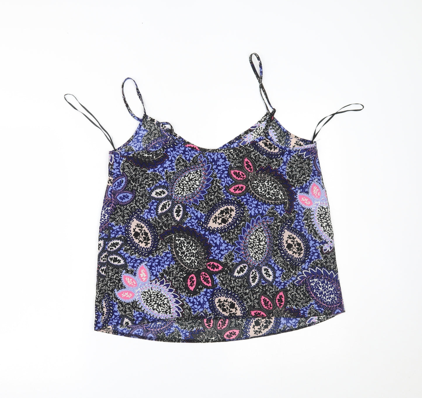 George Womens Multicoloured Paisley  Camisole Tank Size 12
