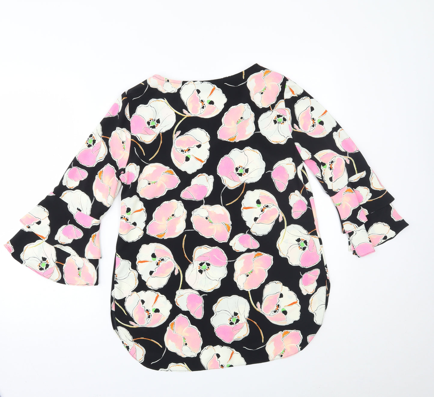 Wallis Womens Multicoloured Floral  Basic Blouse Size 8