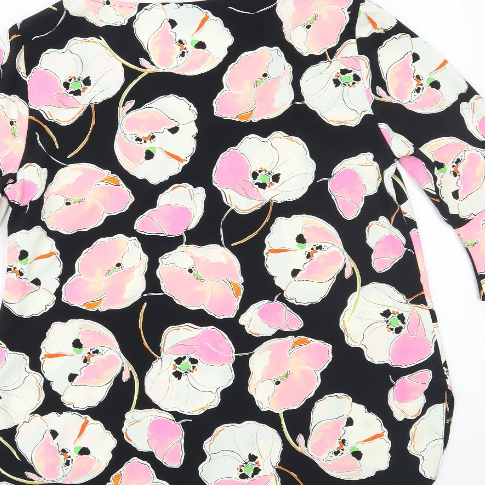 Wallis Womens Multicoloured Floral  Basic Blouse Size 8