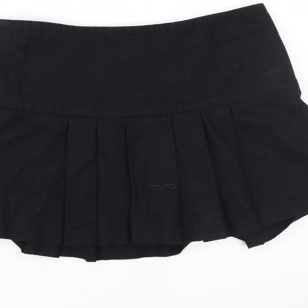 Bay Womens Black   Pleated Skirt Size 6