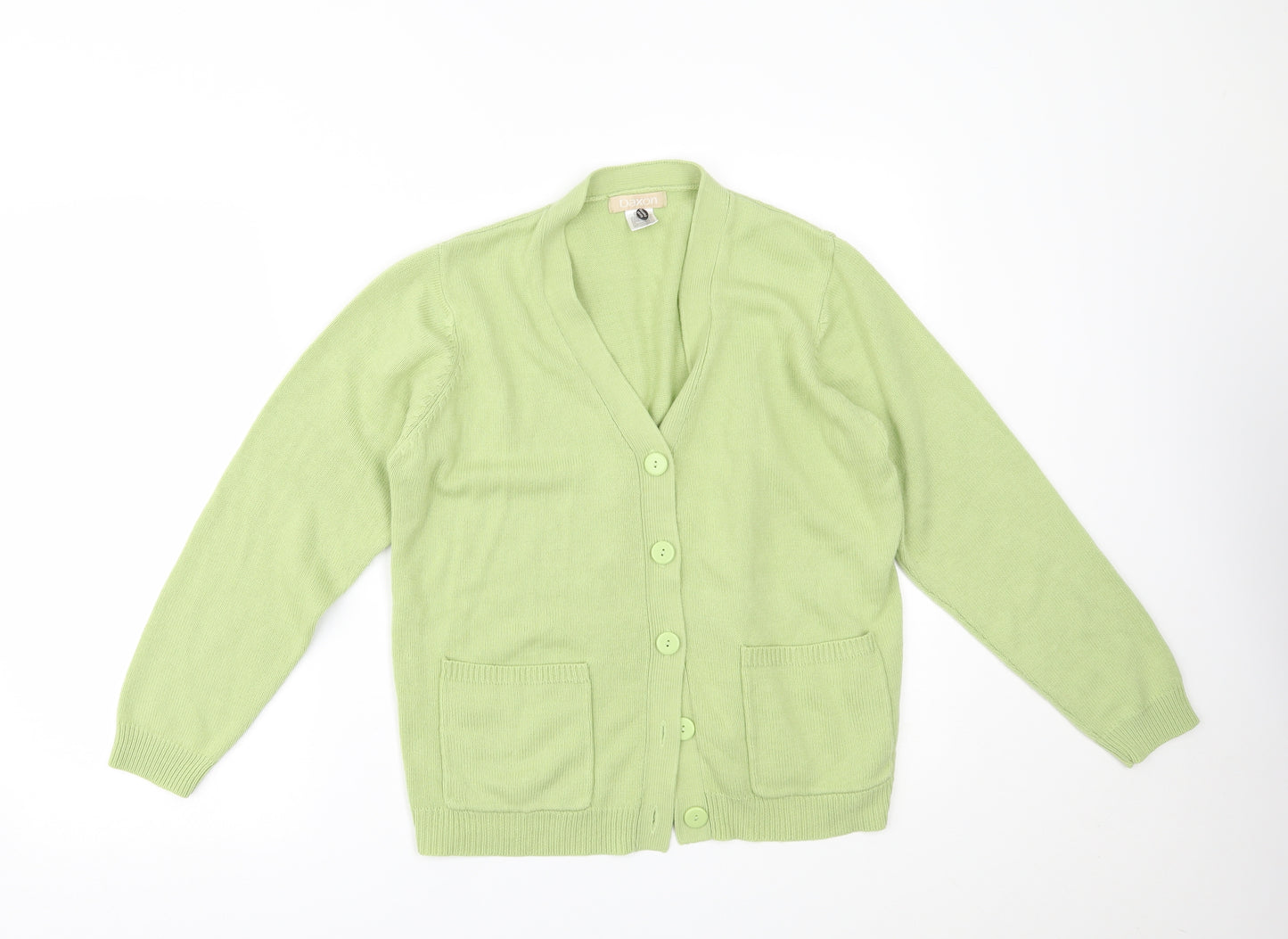 Daxon Womens Green   Cardigan Jumper Size 20